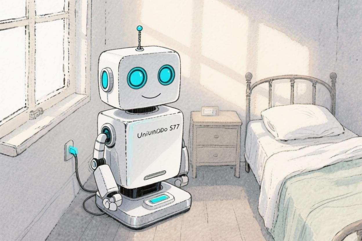 Cover of the story A Robot's Morning